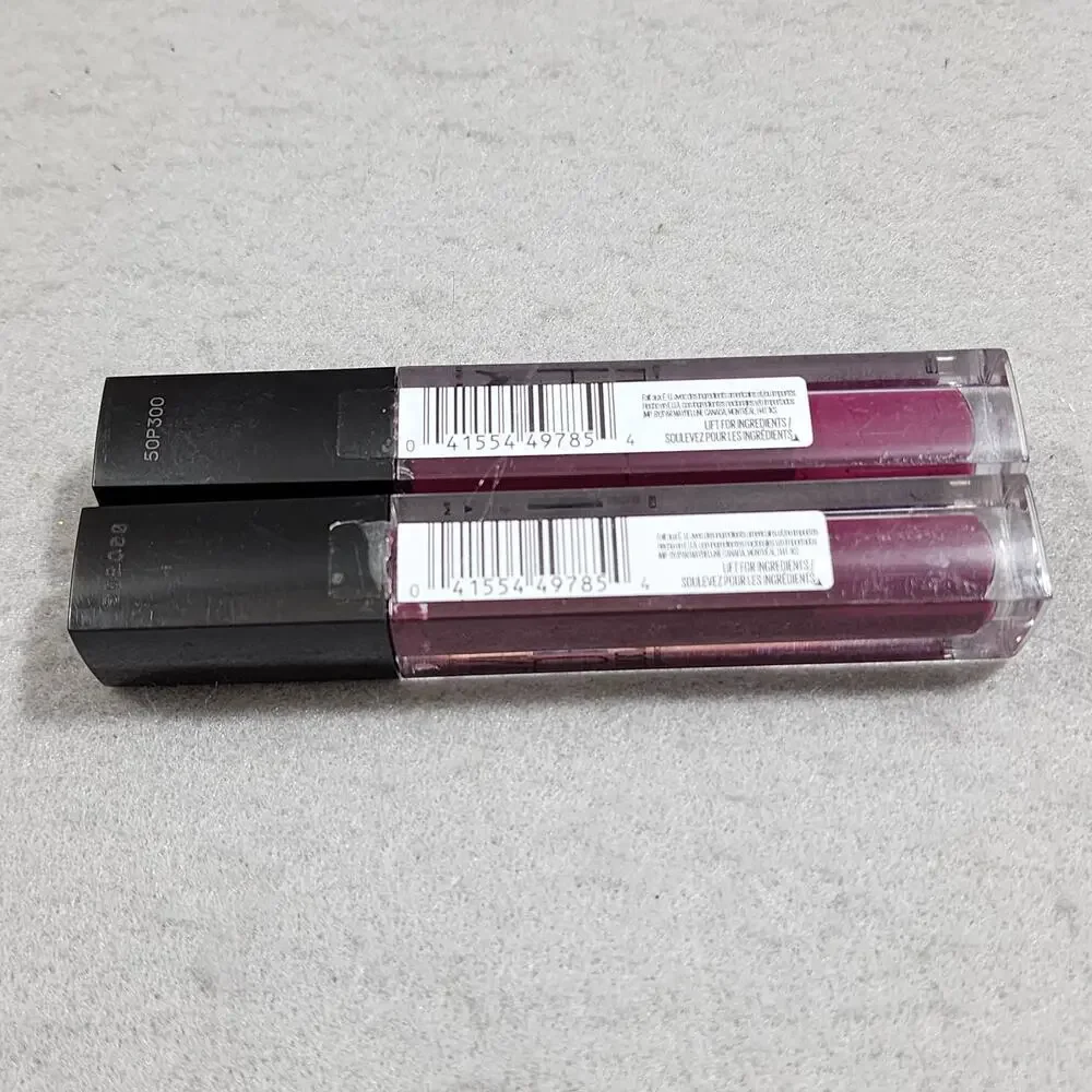 Vivid Hot Lacquer 76 OBSESSED ColorSensational Lip Color Maybelline New York NEW